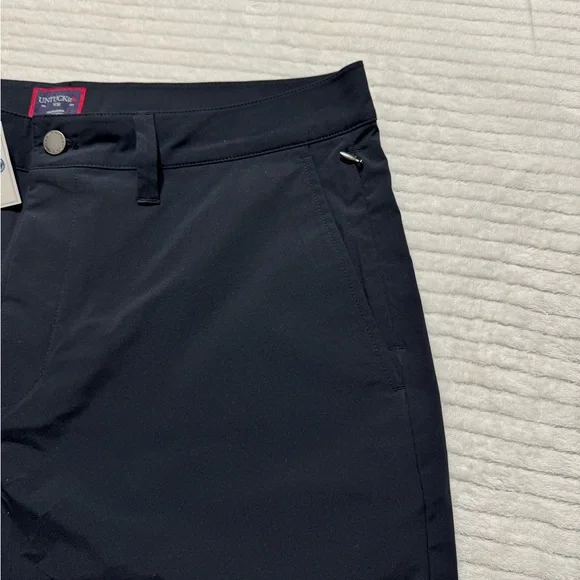 UNTUCKit Men's Dark Blue Flat Front Shorts - Picture 7 of 11